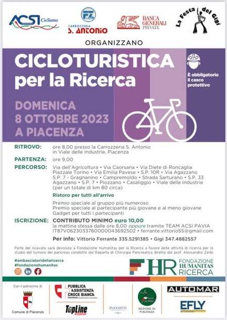 Pedaliamo per la&nbsp;ricerca